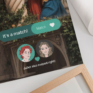 Art print A period romance