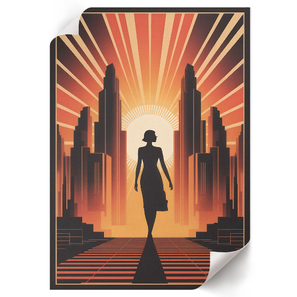 Decorative poster City dream