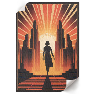 Decorative poster City dream