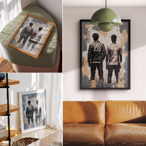 Decorative poster Urban energy