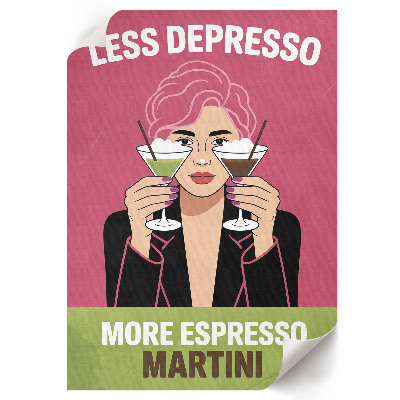 Poster Cocktail Pop Art
