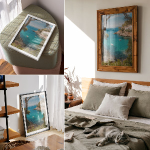 Decorative poster A quiet bay