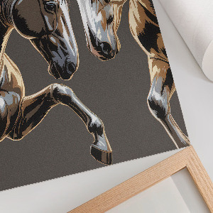 Poster Two horses