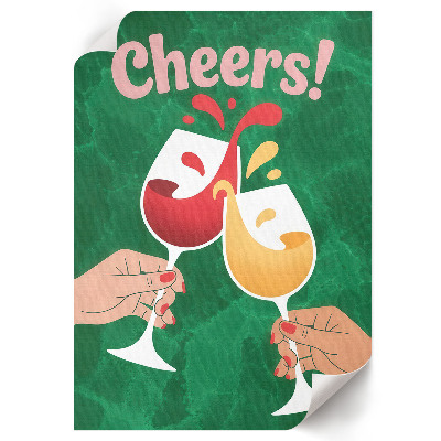 Poster A toast to life