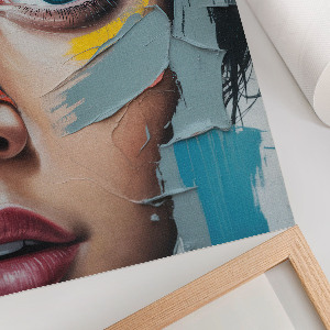 Wall print Eye abstraction