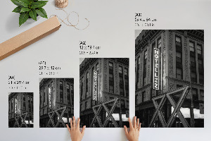 Art print Urban atmosphere