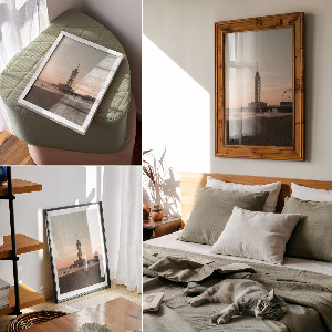 Wall art Seaside landscape