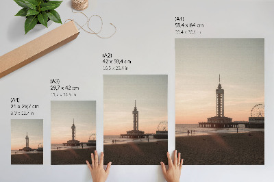 Wall art Seaside landscape
