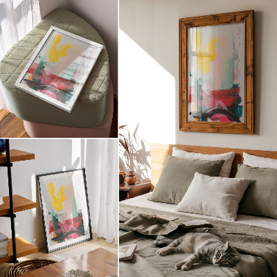 Wall print Colorful abstraction