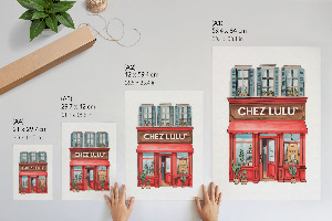 Poster A lovely cafe