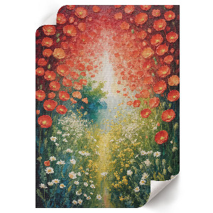 Art print Flower explosion