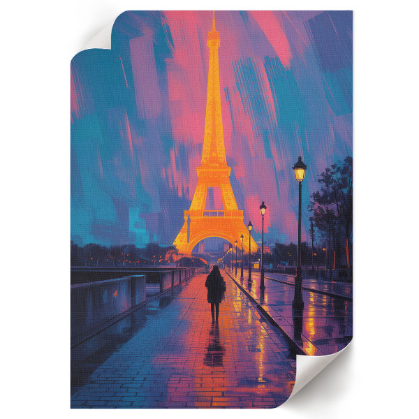 Art print Night panorama