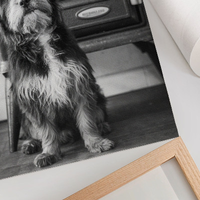 Wall print Retro dog