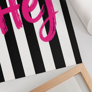 Decorative poster Pink Hey