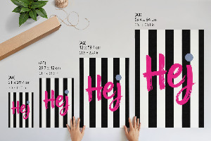 Decorative poster Pink Hey