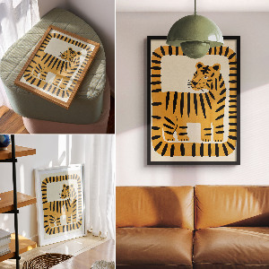 Poster Graphic tiger