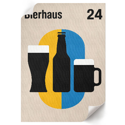 Art print Bierhaus poster