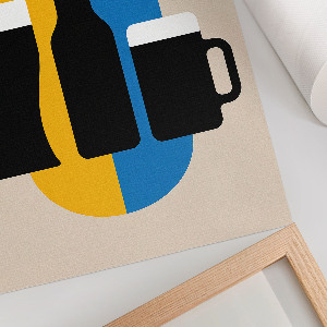 Art print Bierhaus poster