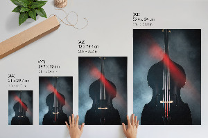 Poster Black violin