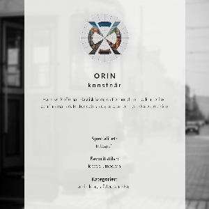 Decorative poster Urban charm