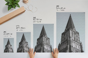 Wall print Gothic tower