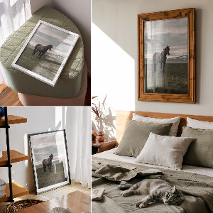 Wall print Morning calm