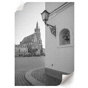 Art print depicting classical architecture
