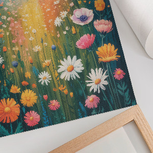 Wall print Flower meadow