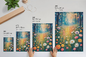Wall print Flower meadow
