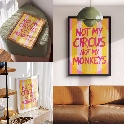 Poster Not my circus