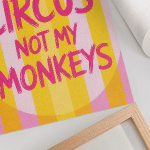 Poster Not my circus