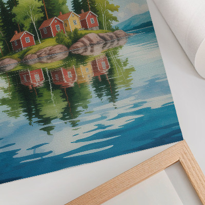 Wall art Island idyll