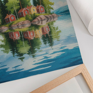 Wall art Island idyll