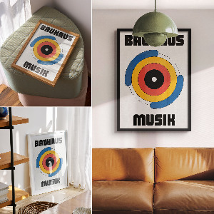 Poster Colorful circles