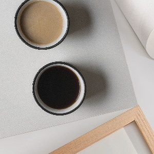 Decorative poster Milk and coffee