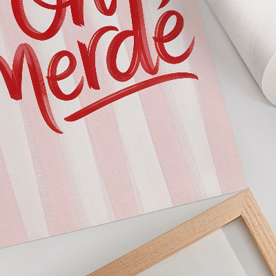 Poster Oh Merde