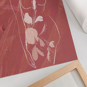 Art print Female silhouette