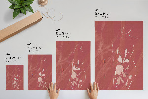 Art print Female silhouette