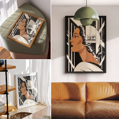 Poster Woman Modernism
