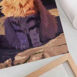 Wall art Pathetic cat