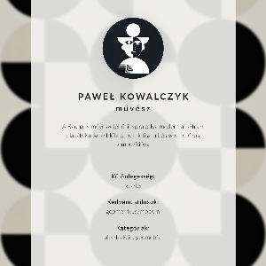 Wall print Bauhaus shapes