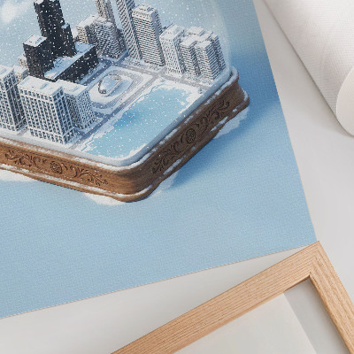 Wall art Cichago Snowball