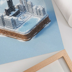 Wall art Cichago Snowball