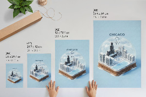 Wall art Cichago Snowball