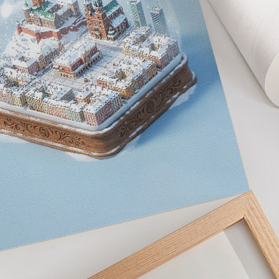 Poster Snow globe Krakow