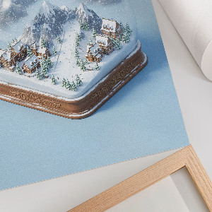 Wall art Snow globe Zakopane