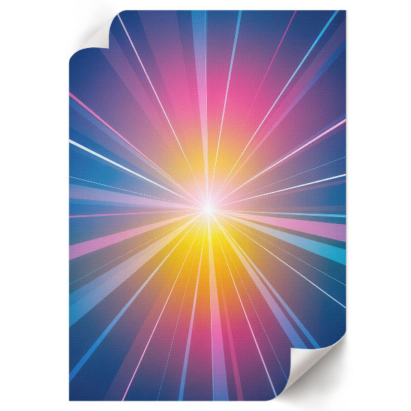 Art print Colorful energy