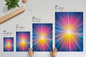 Art print Colorful energy