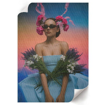 Decorative poster Floral styling