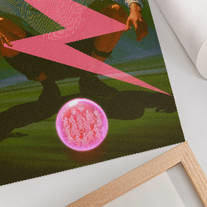 Surrealist man poster